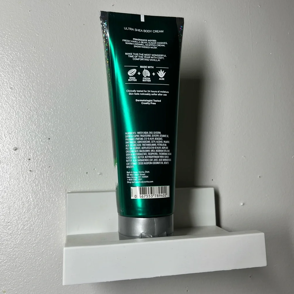 BRAND NEW Bath & Body Works Vanilla Bean Noel Body Cream - Picture 4 of 5